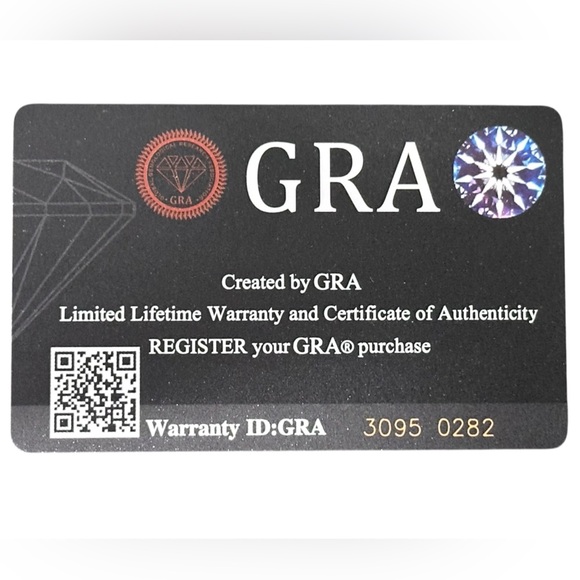 NWT Moissanite 1mm 0.2ct VVS1 925 Sterling Silver GRA Certified Earrings - Picture 3 of 9